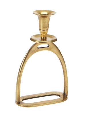 Candle Holder Brass Old Finish