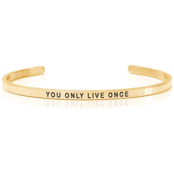 YOU ONLY LIVE ONCE – Armband (Daniel Sword)